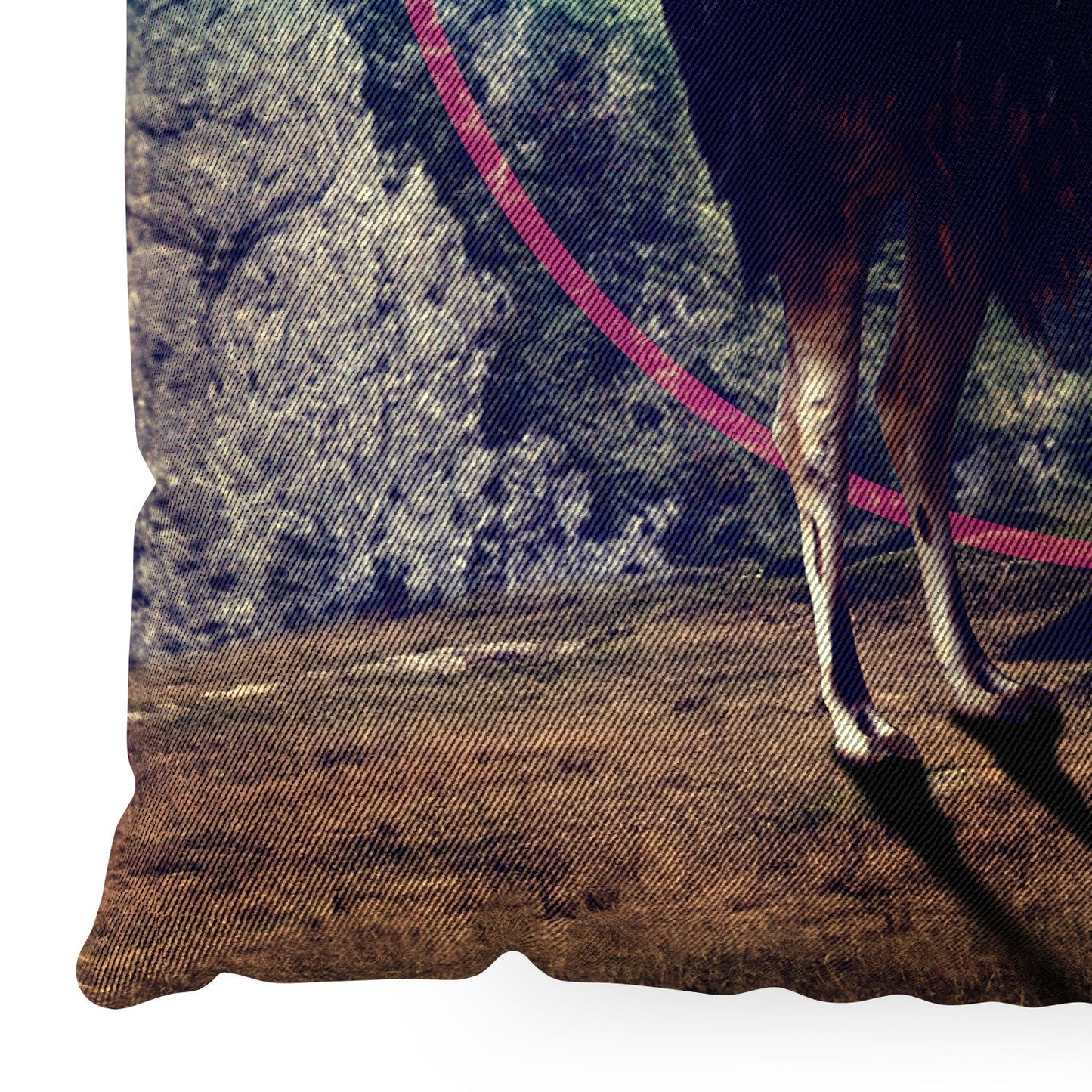 Ali Gulec Llama Van Floor Pillow Square