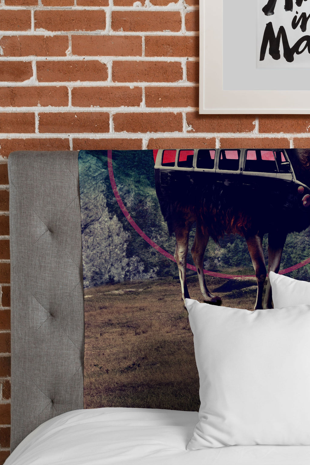 Ali Gulec Llama Van Tapestry