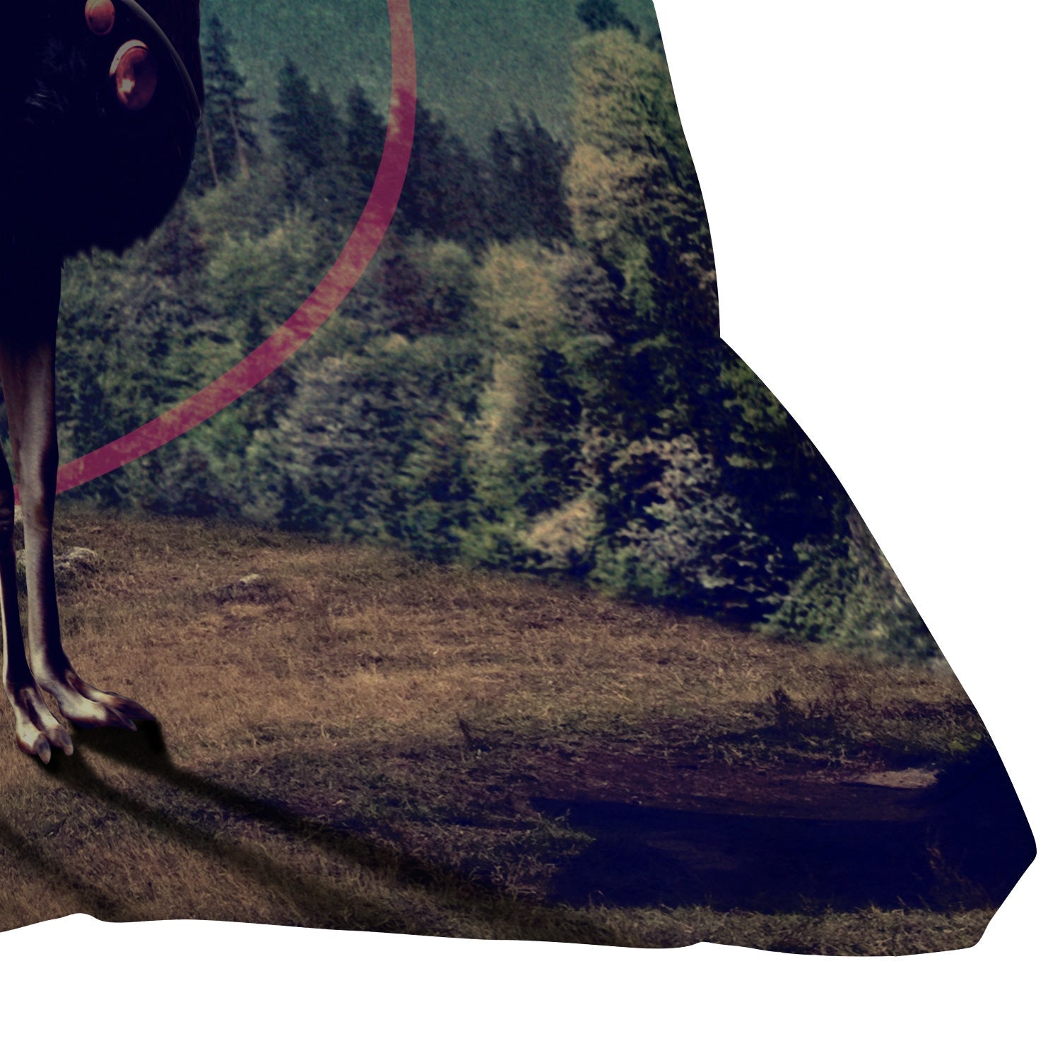 Ali Gulec Llama Van Throw Pillow