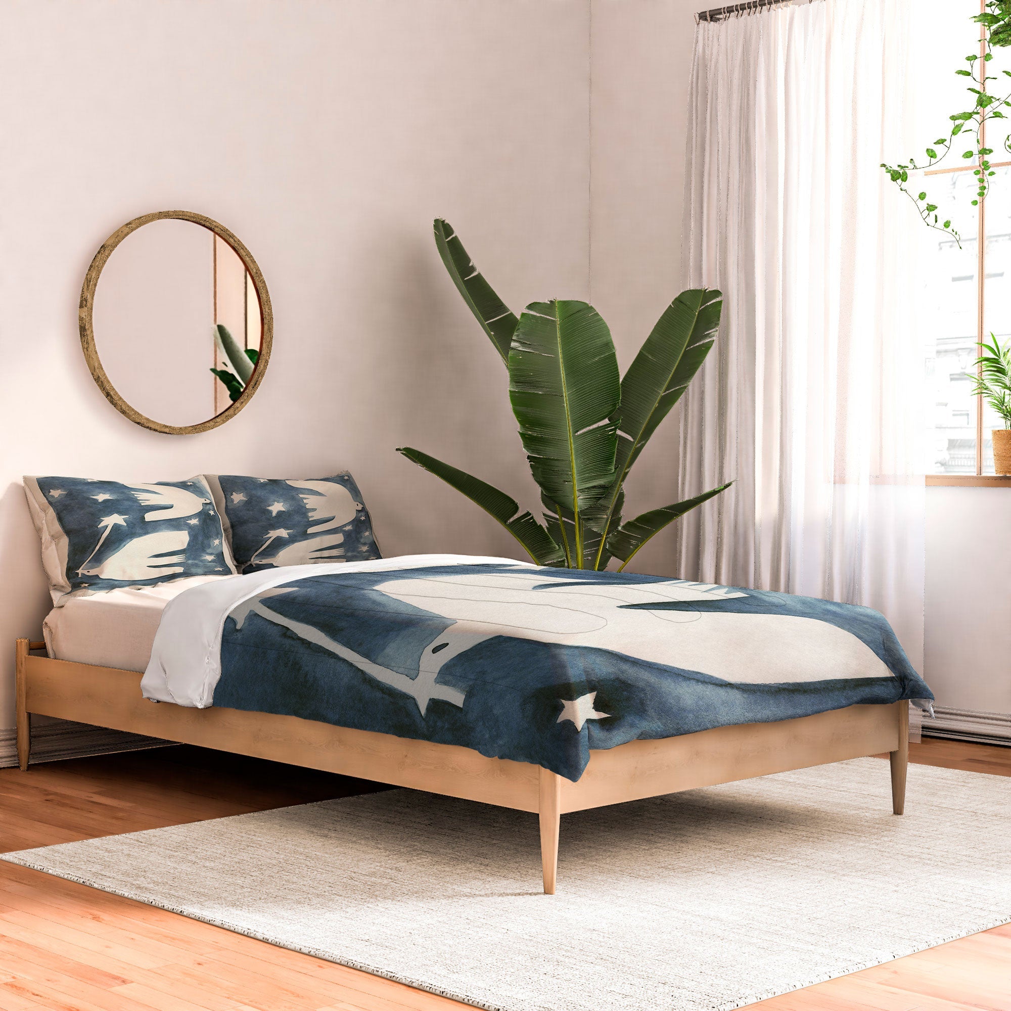 Alisa Galitsyna Celestial Birds V2 Comforter