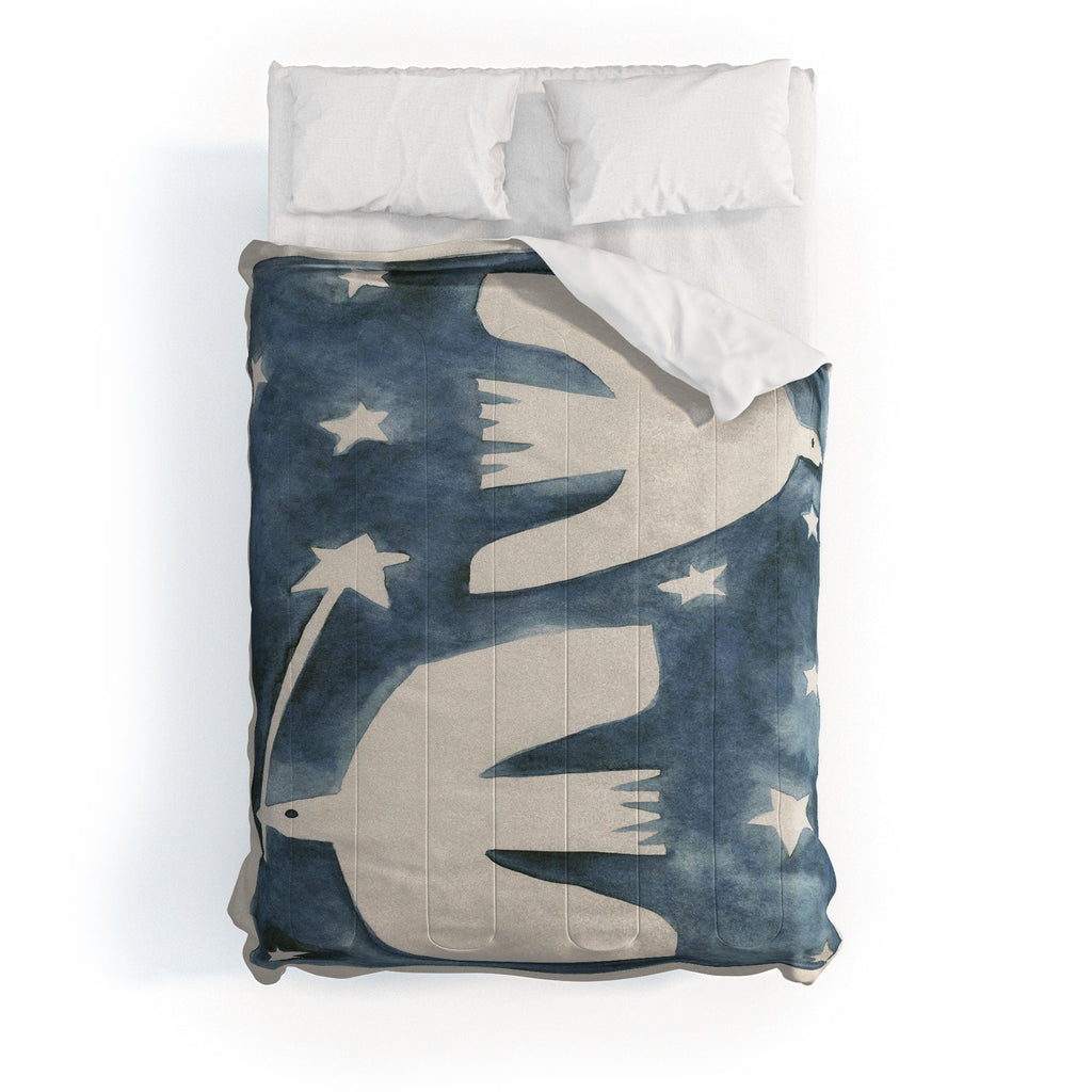 Alisa Galitsyna Celestial Birds V2 Comforter