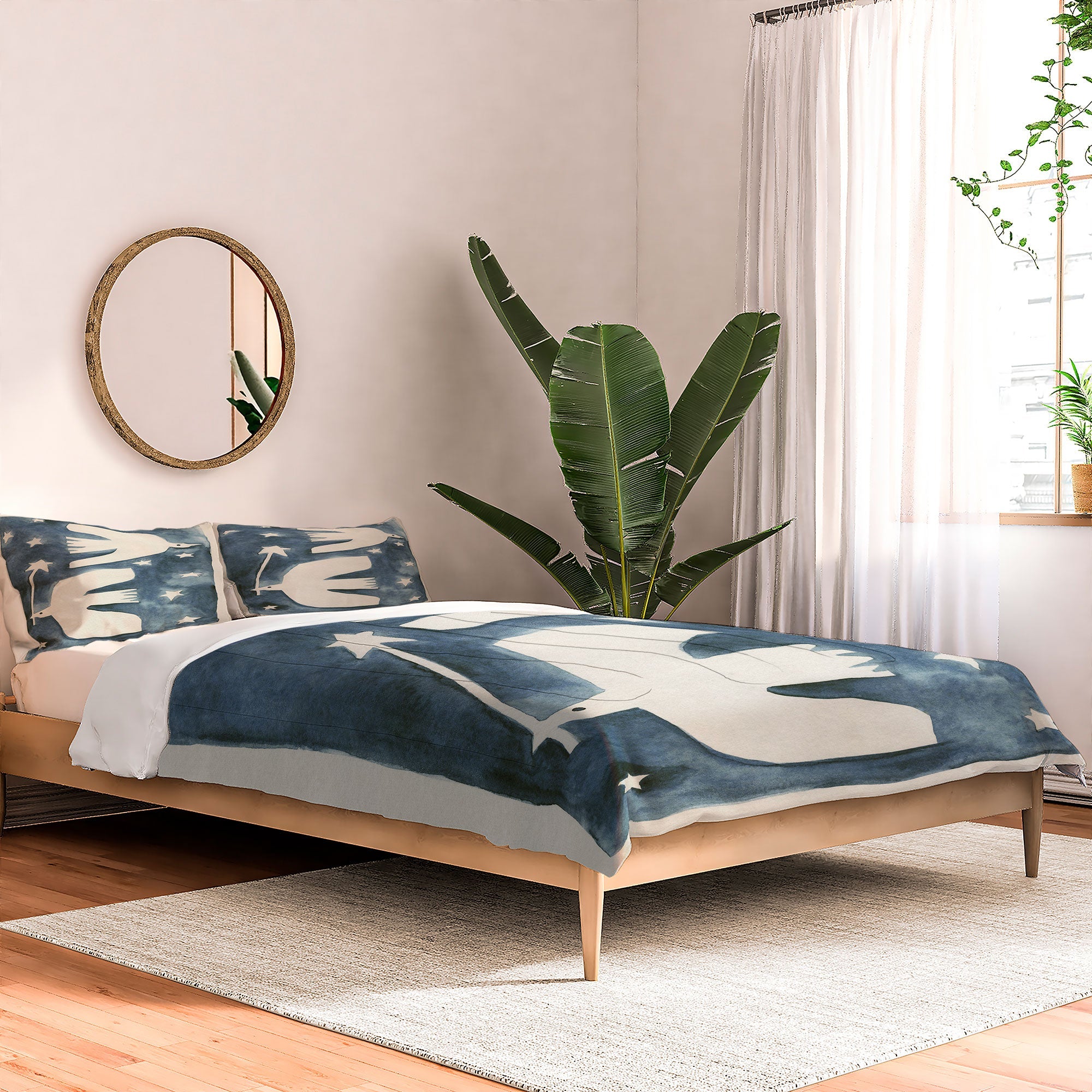 Alisa Galitsyna Celestial Birds V2 Comforter