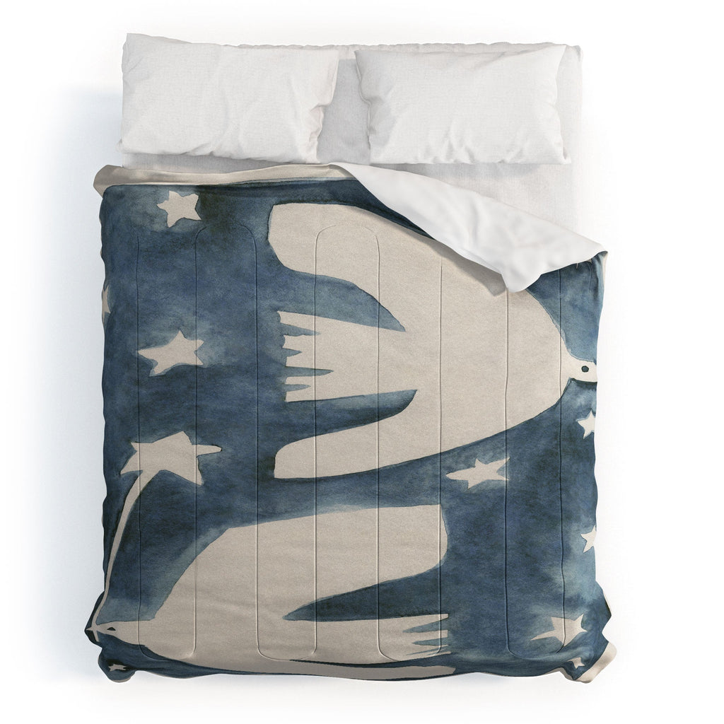 Alisa Galitsyna Celestial Birds V2 Comforter