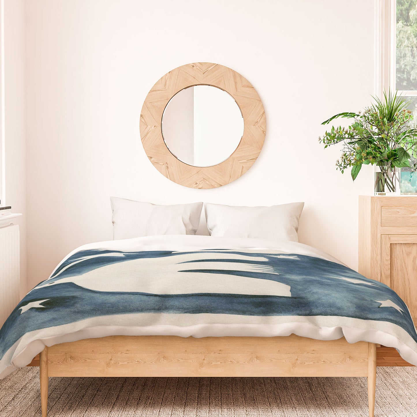 Alisa Galitsyna Celestial Birds V2 Duvet Cover