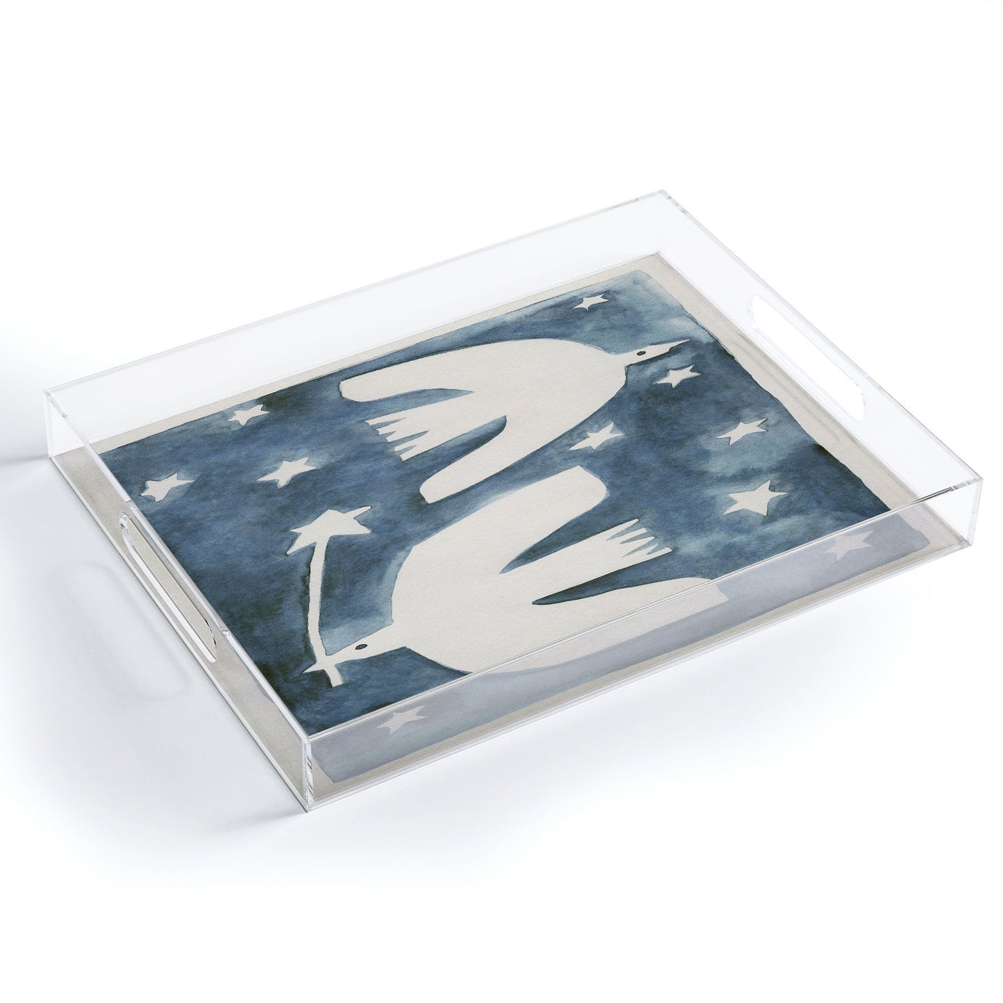 Alisa Galitsyna Celestial Birds V2 Acrylic Tray