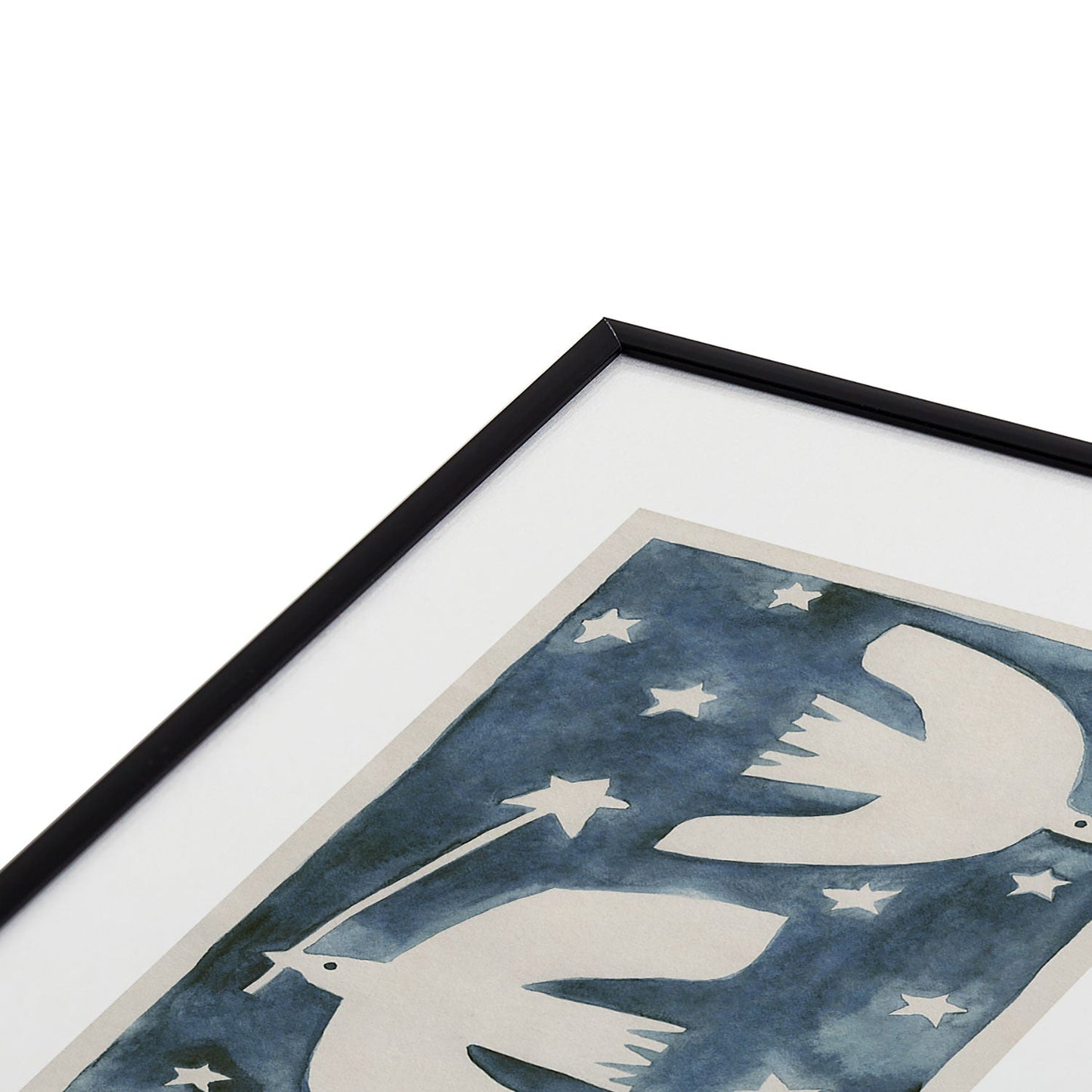 Alisa Galitsyna Celestial Birds V2 Metal Framed Art Print