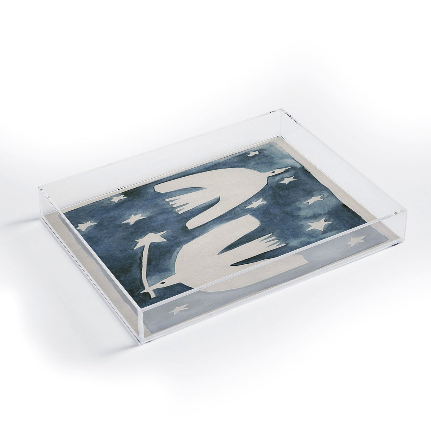 Alisa Galitsyna Celestial Birds V2 Acrylic Tray
