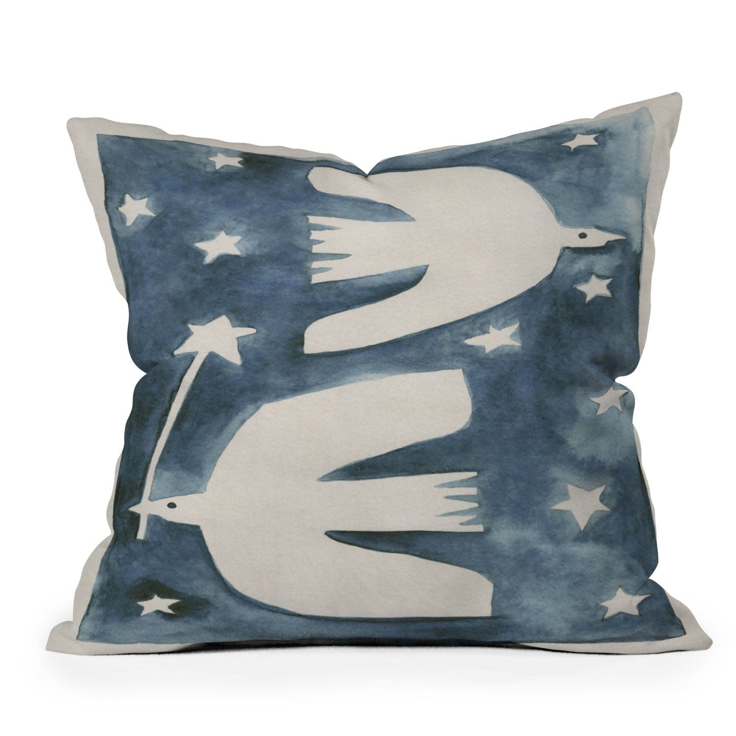 Alisa Galitsyna Celestial Birds V2 Throw Pillow