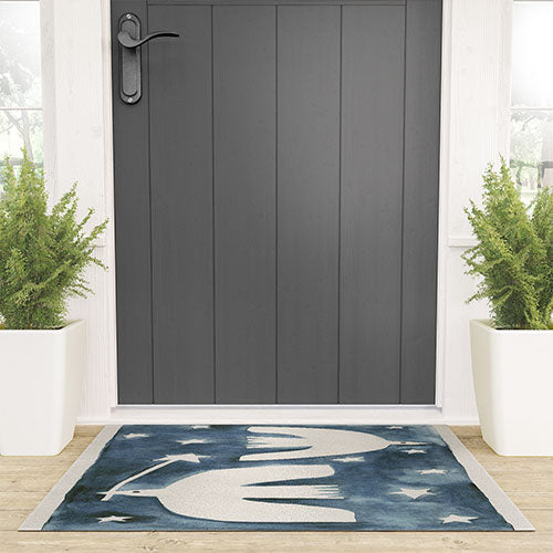Alisa Galitsyna Celestial Birds V2 Welcome Mat
