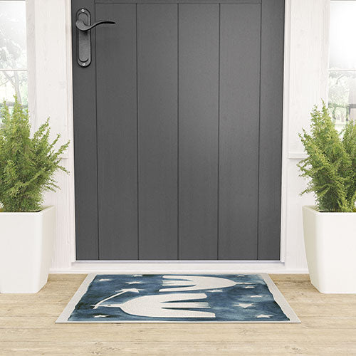 Alisa Galitsyna Celestial Birds V2 Welcome Mat