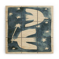 Alisa Galitsyna Celestial Birds V2 Wood Wall Mural