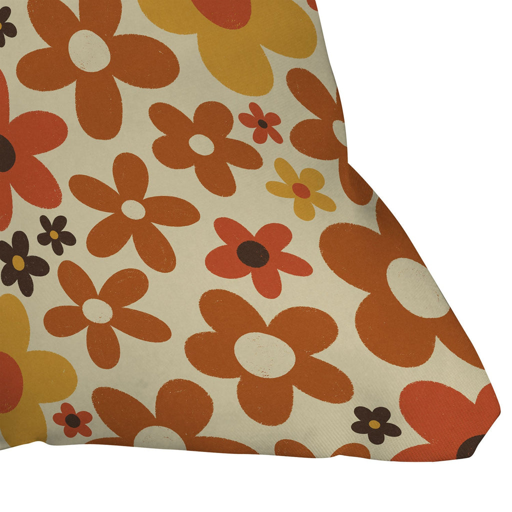 Alisa Galitsyna Flower Power 3 Outdoor Throw Pillow
