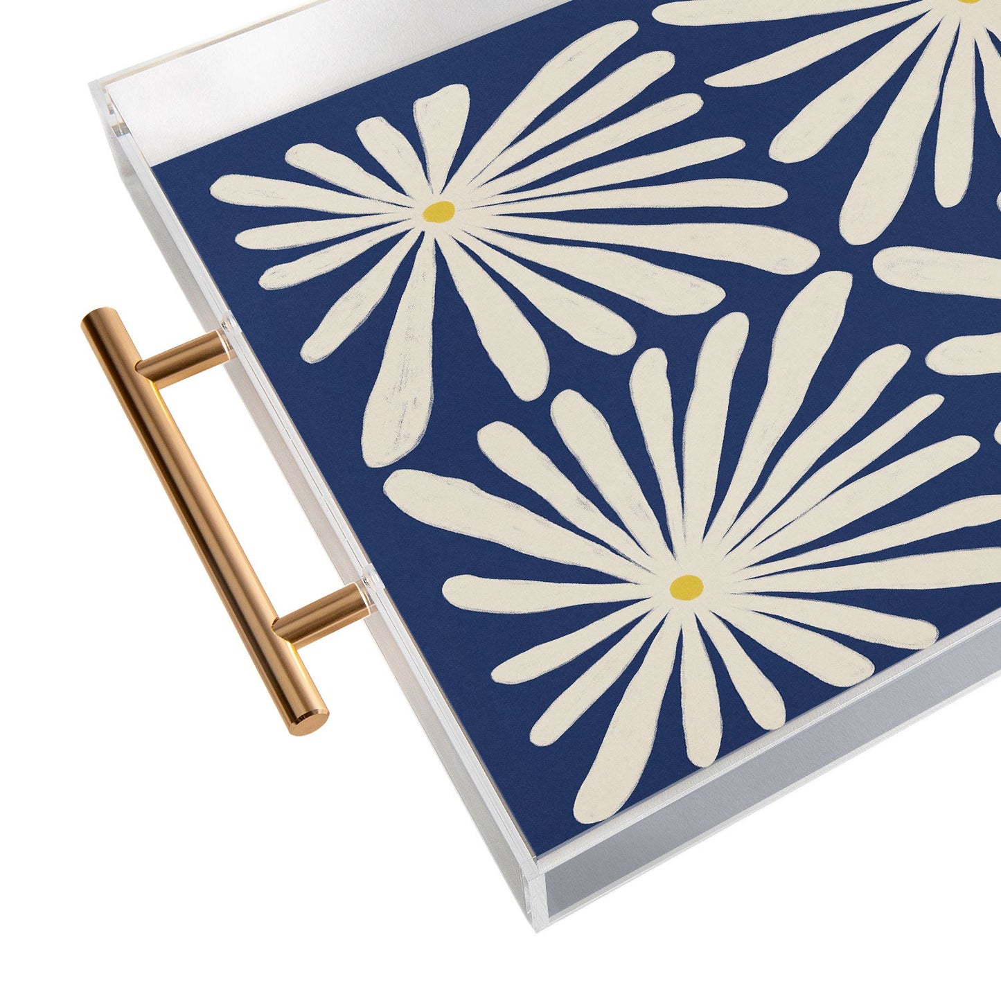 Alisa Galitsyna Lazy Daisies 1 Acrylic Tray