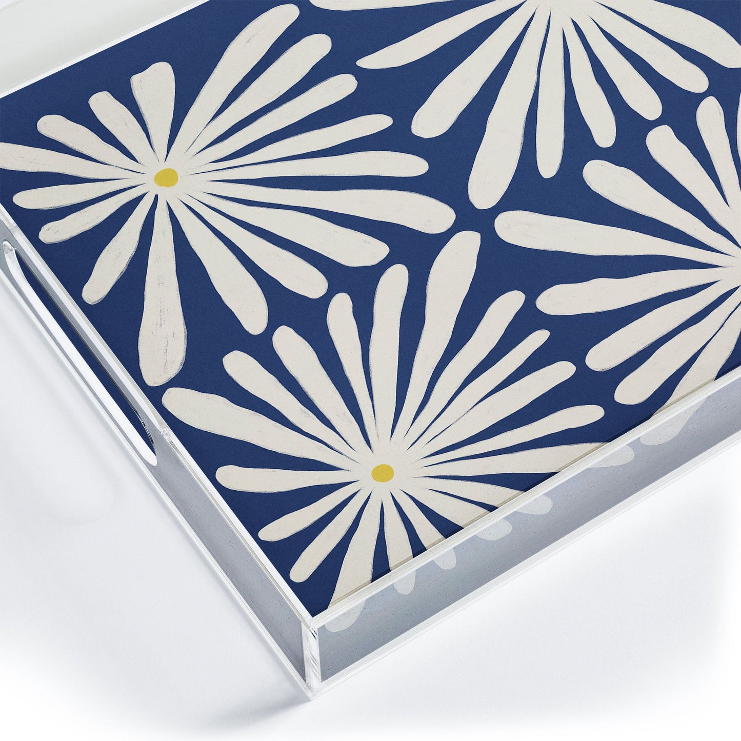 Alisa Galitsyna Lazy Daisies 1 Acrylic Tray