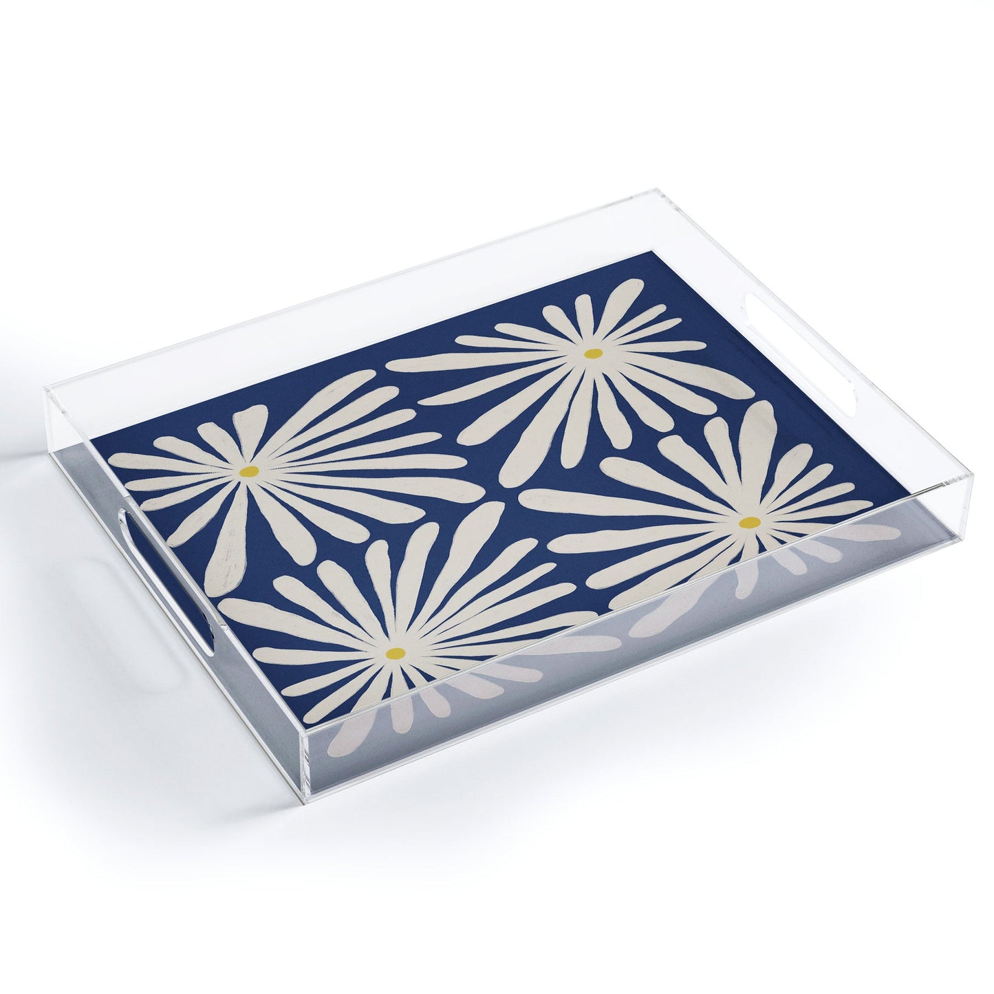 Alisa Galitsyna Lazy Daisies 1 Acrylic Tray