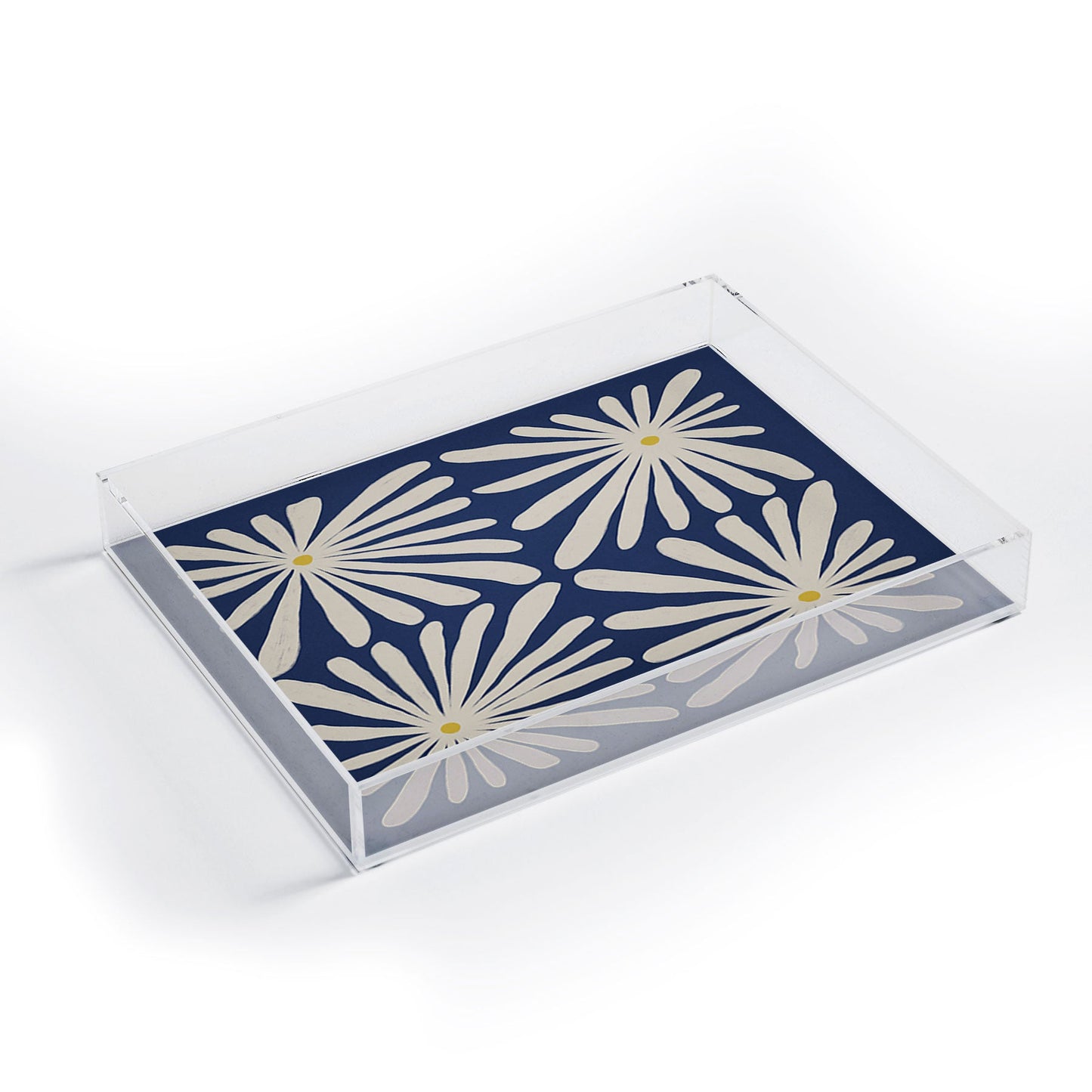 Alisa Galitsyna Lazy Daisies 1 Acrylic Tray