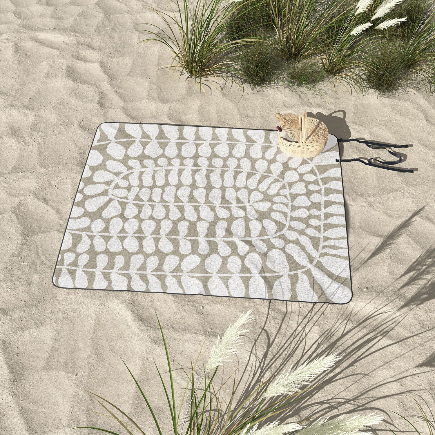 Alisa Galitsyna One HundredLeaved Plant 3 Picnic Blanket