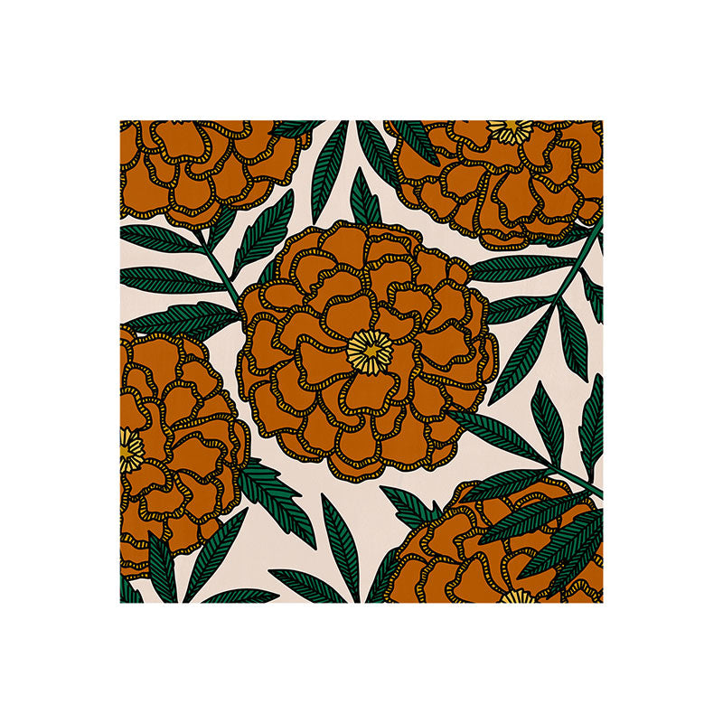 Alisa Galitsyna Orange Marigolds Art Print
