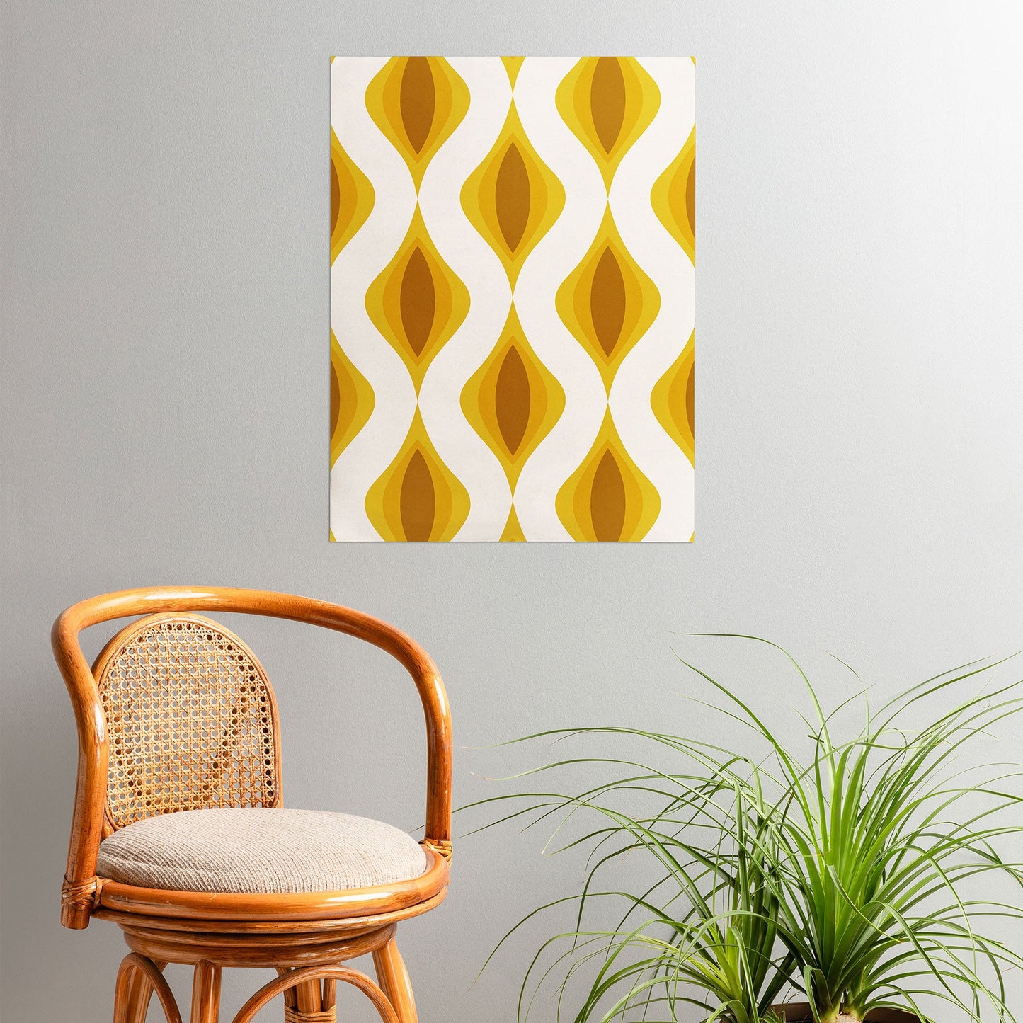 Alisa Galitsyna Yellow Ornaments Poster