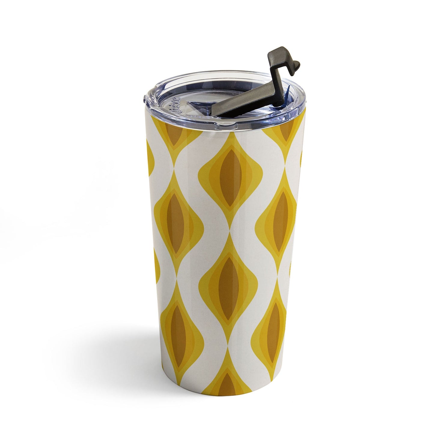 Alisa Galitsyna Yellow Ornaments Travel Mug