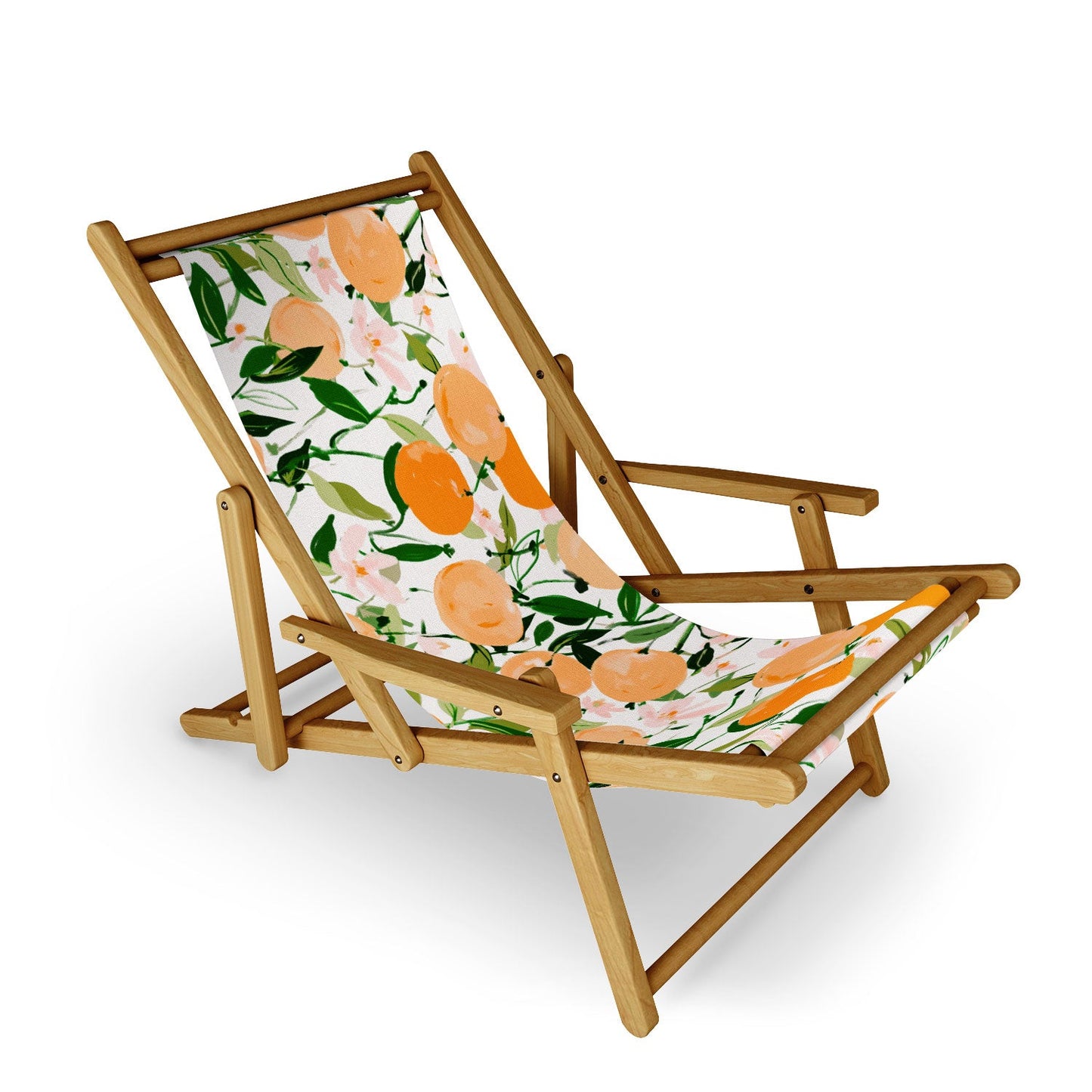 alison janssen Spring Clementines Sling Chair