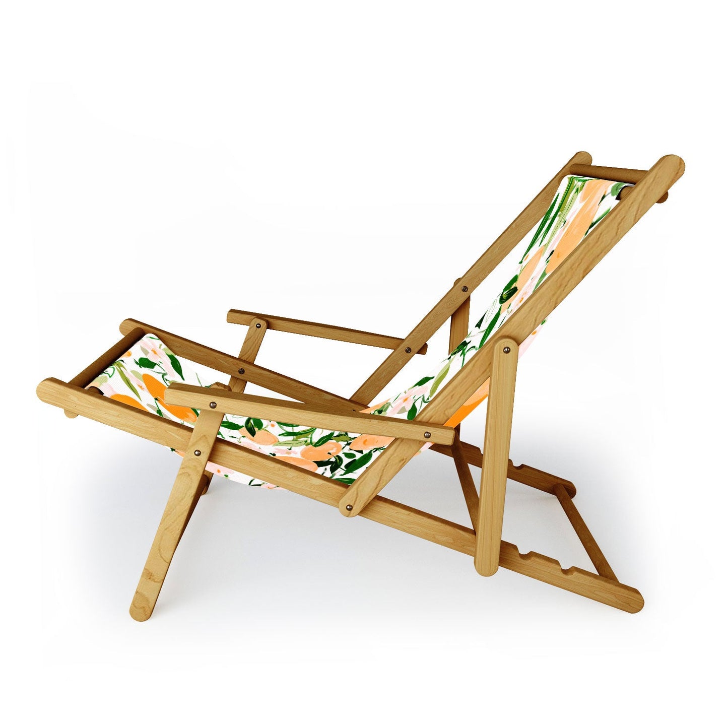 alison janssen Spring Clementines Sling Chair