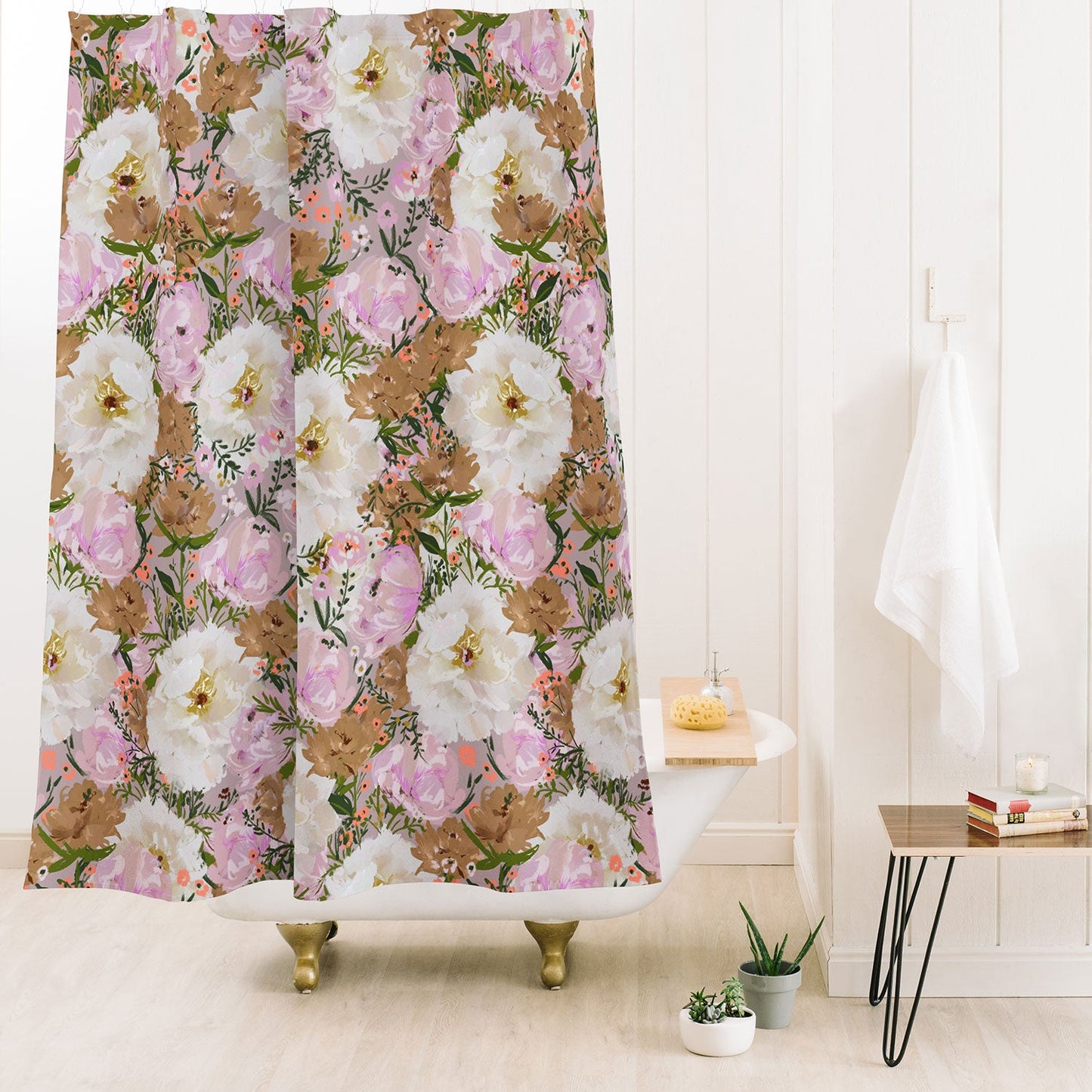 alison janssen Summer Bouquet I Shower Curtain