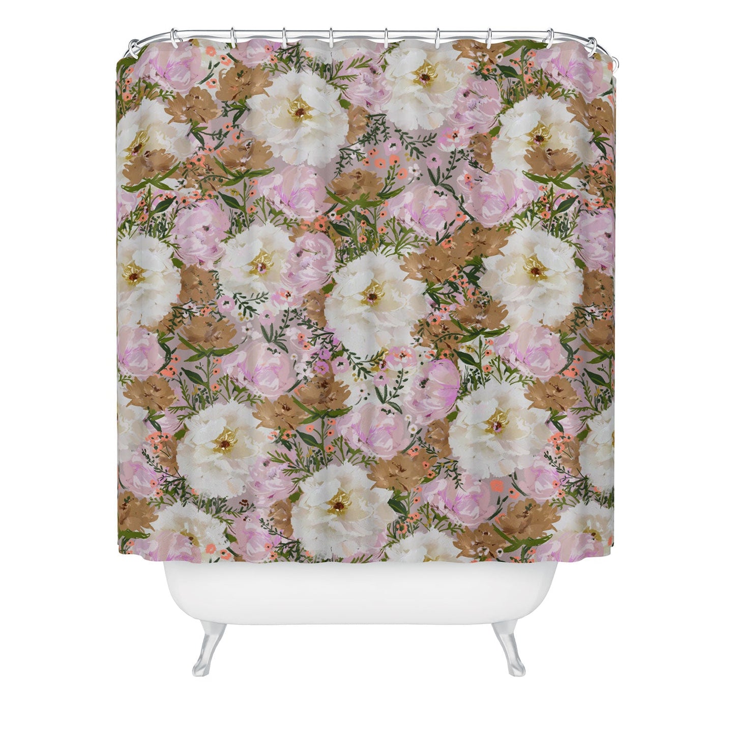 alison janssen Summer Bouquet I Shower Curtain