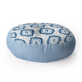 Allyson Johnson Authentic Blues Floor Pillow Round