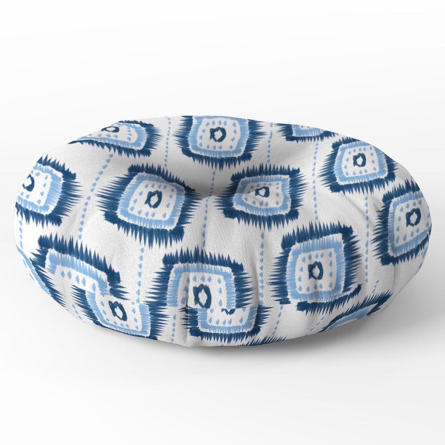 Allyson Johnson Authentic Blues Floor Pillow Round