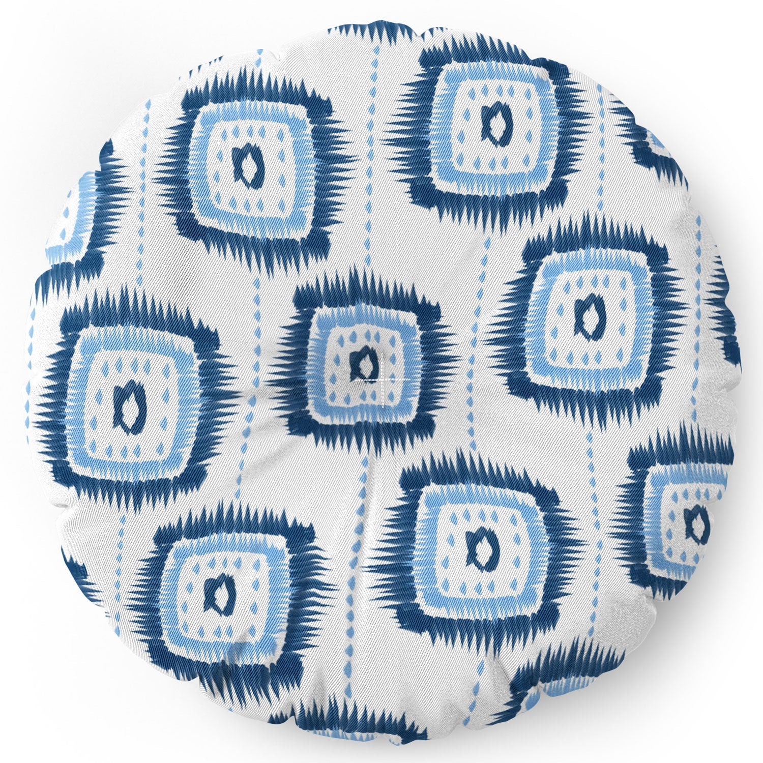 Allyson Johnson Authentic Blues Floor Pillow Round