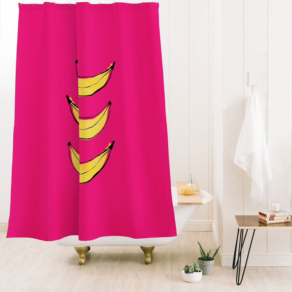 Allyson Johnson Banana Shower Curtain