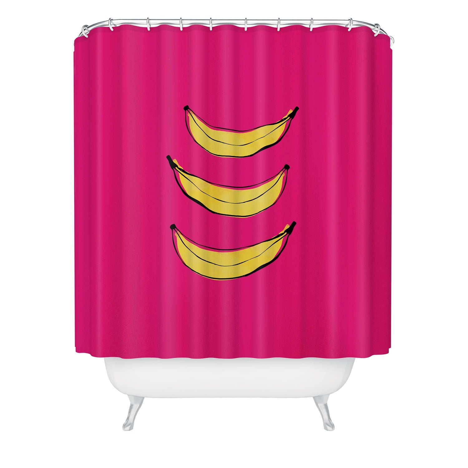 Allyson Johnson Banana Shower Curtain
