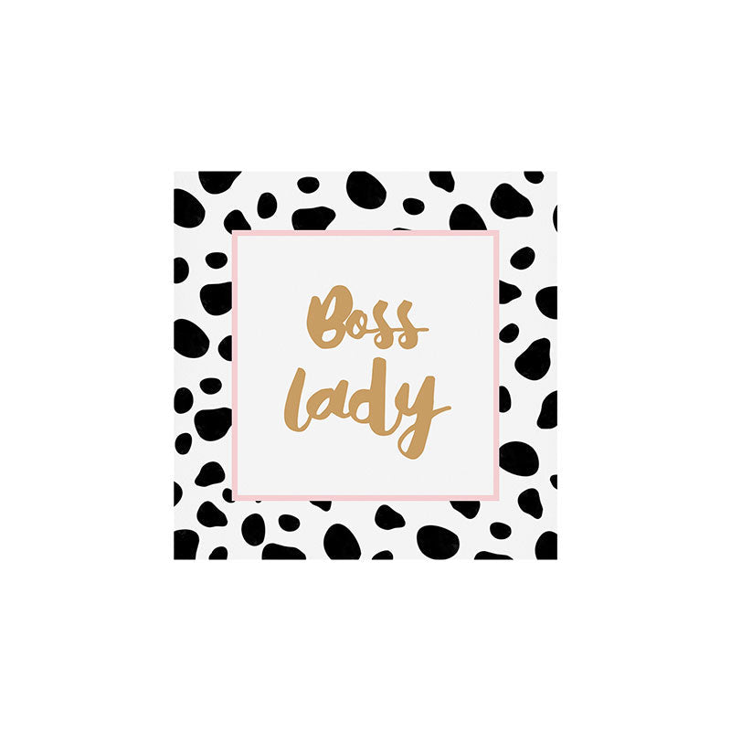 Allyson Johnson Bossy Dots Art Print