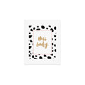 Allyson Johnson Bossy Dots Art Print