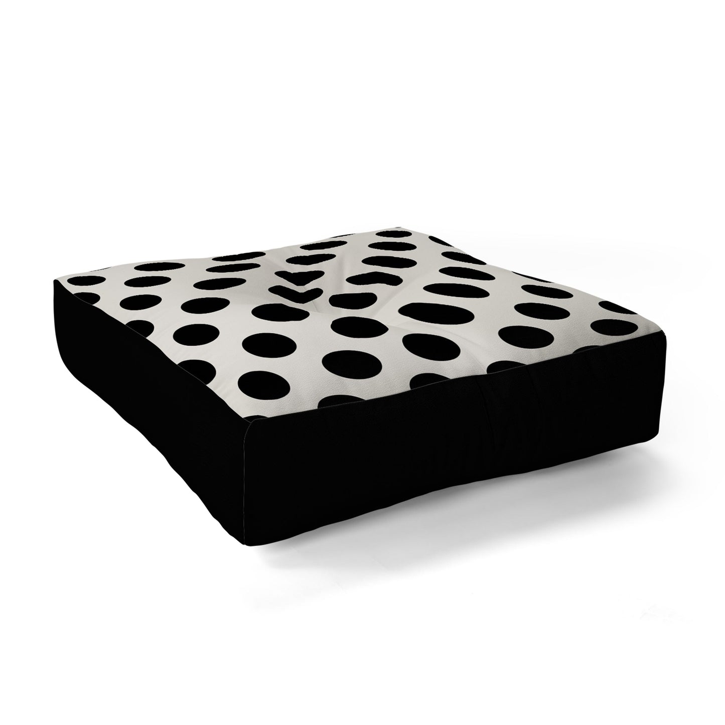 Allyson Johnson Classiest Cream Floor Pillow Square