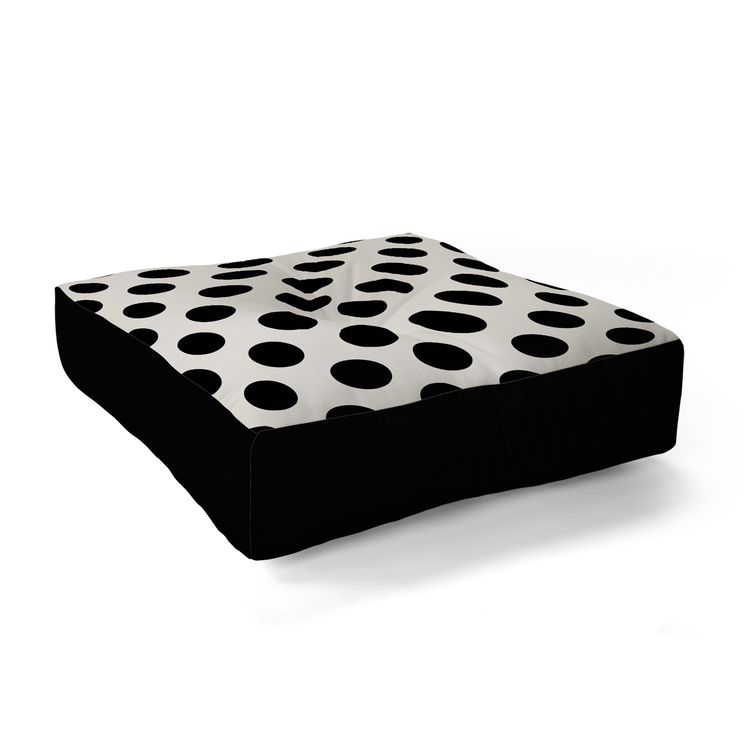 Allyson Johnson Classiest Cream Floor Pillow Square
