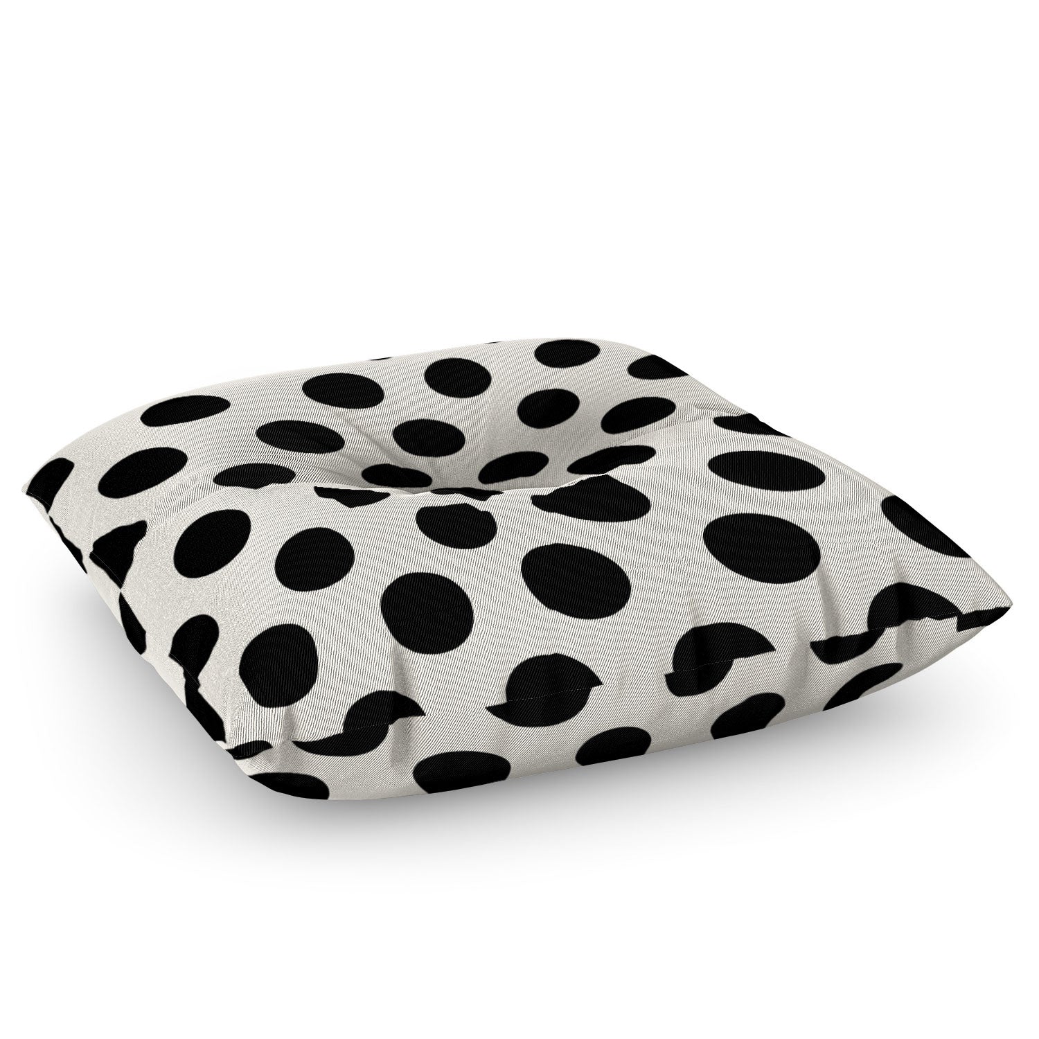 Allyson Johnson Classiest Cream Floor Pillow Square