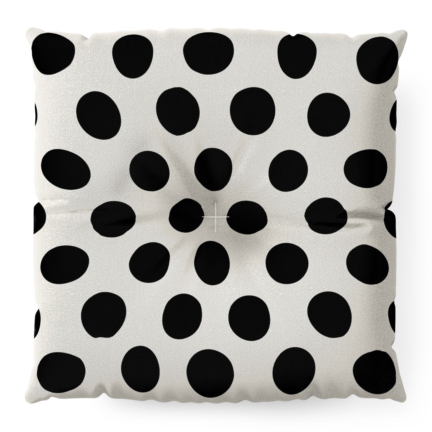 Allyson Johnson Classiest Cream Floor Pillow Square
