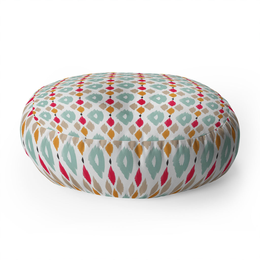 Allyson Johnson Dainty Chic Floor Pillow Round