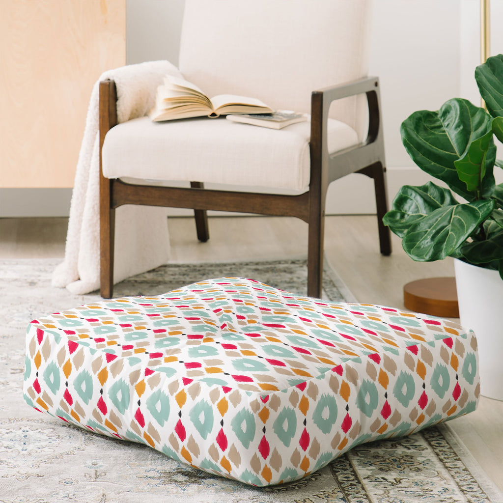 Allyson Johnson Dainty Chic Floor Pillow Square