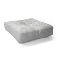 Allyson Johnson Grey Medallion Pattern Floor Pillow Square