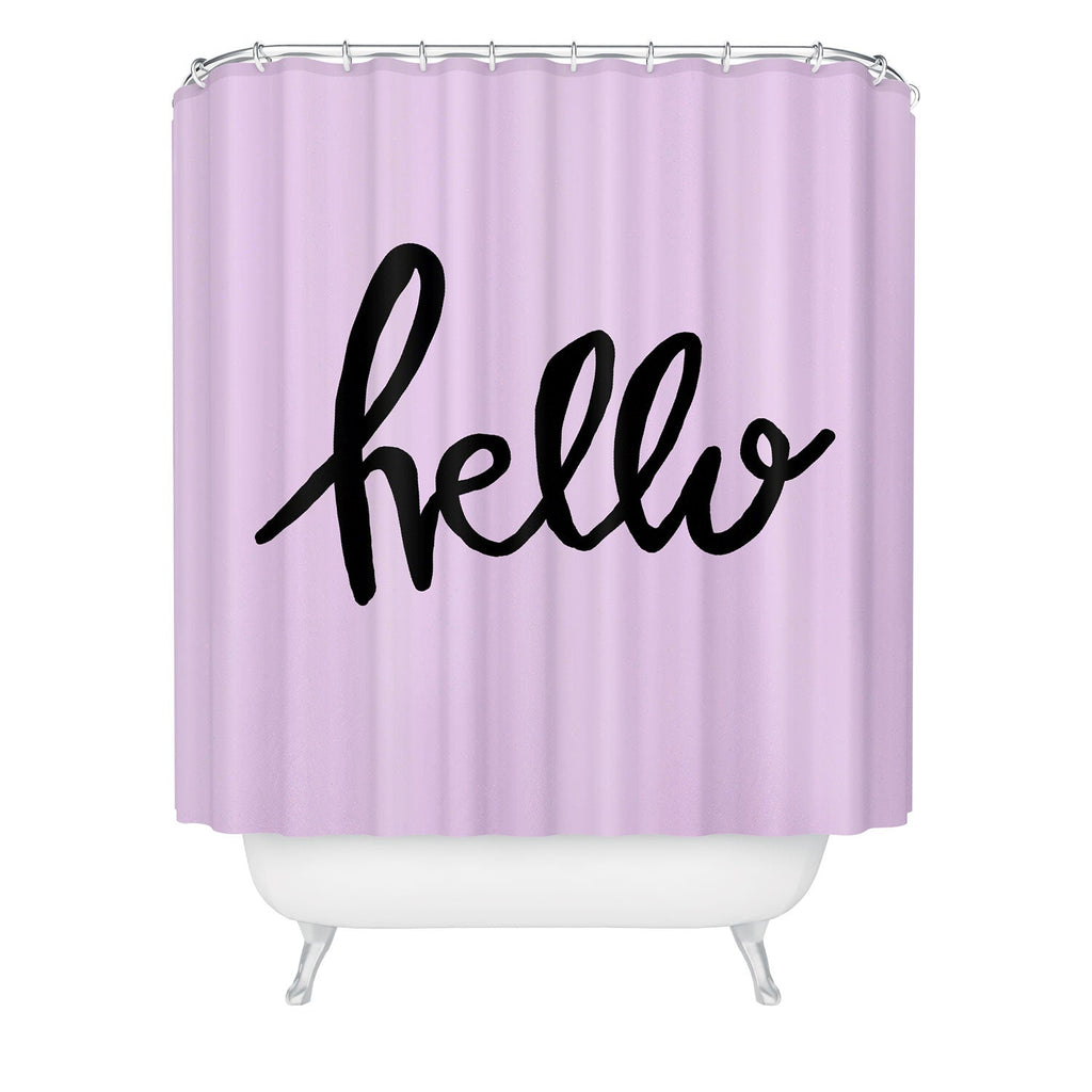 Allyson Johnson Hi Hello Shower Curtain
