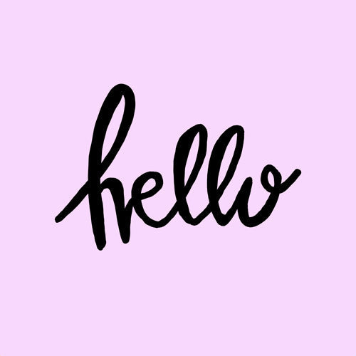 Allyson Johnson Hi Hello Shower Curtain