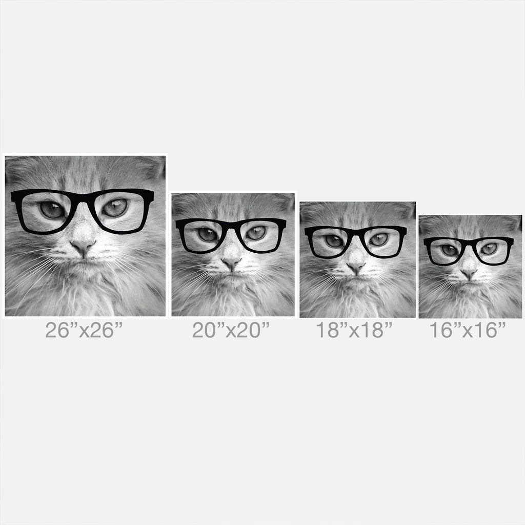 Allyson Johnson Hippest Cat Throw Pillow