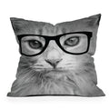 Allyson Johnson Hippest Cat Throw Pillow