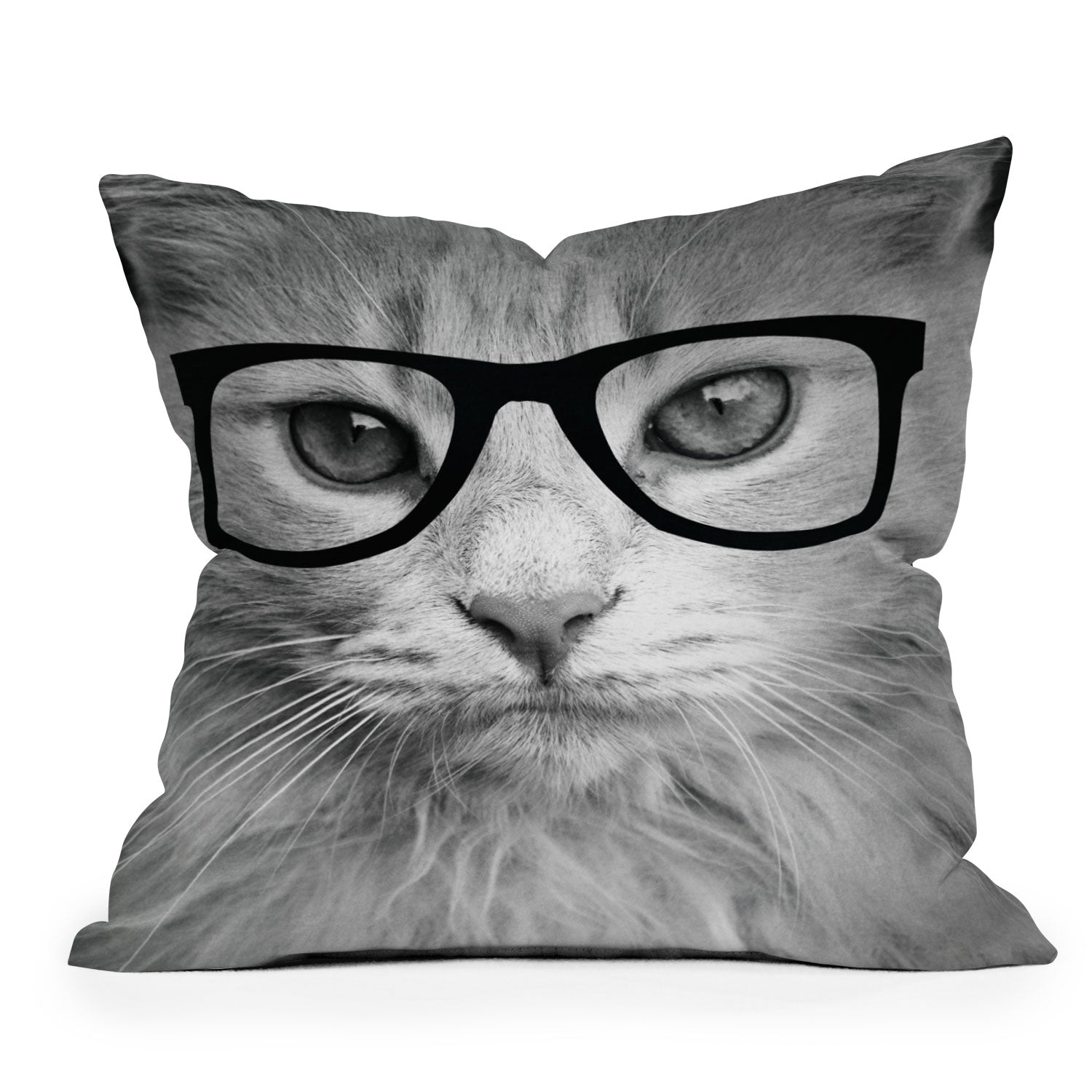 Allyson Johnson Hippest Cat Throw Pillow