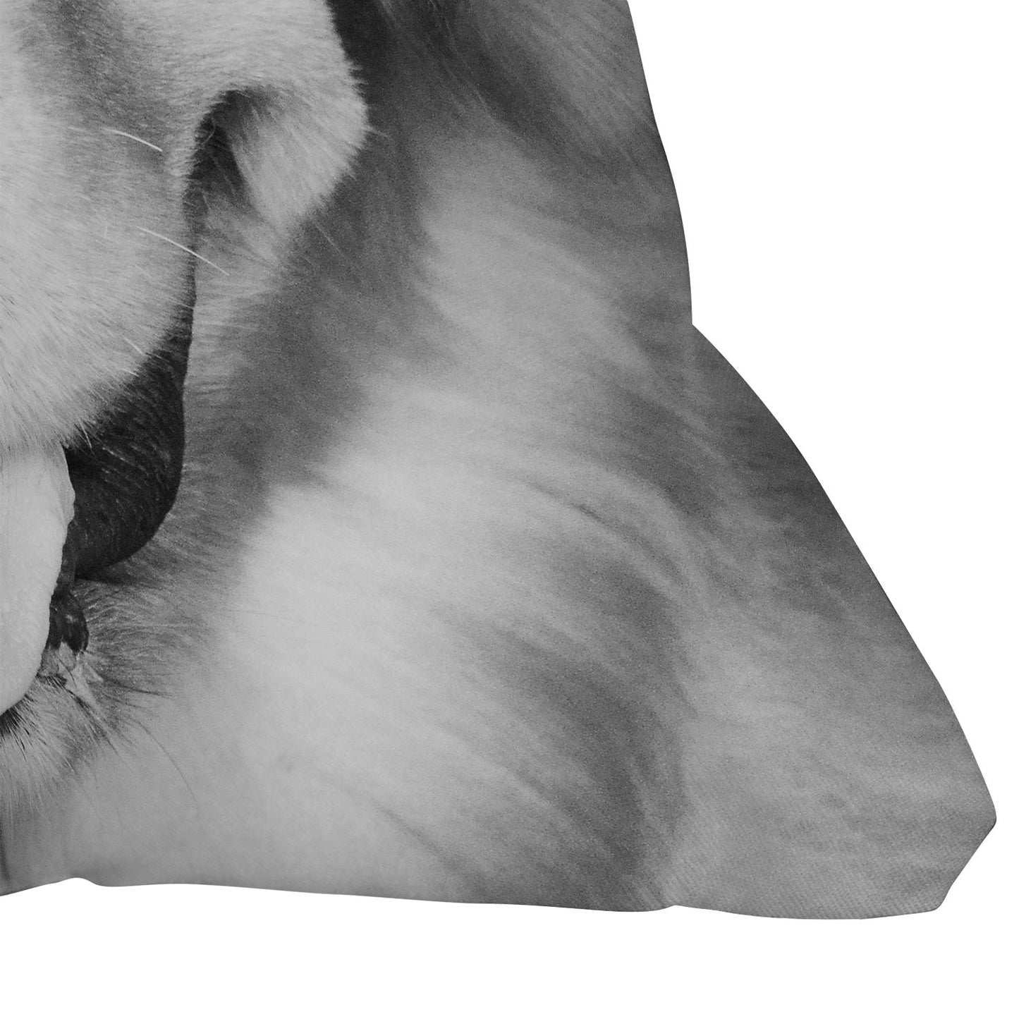 Allyson Johnson Hippest Dog Throw Pillow