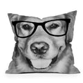Allyson Johnson Hippest Dog Throw Pillow