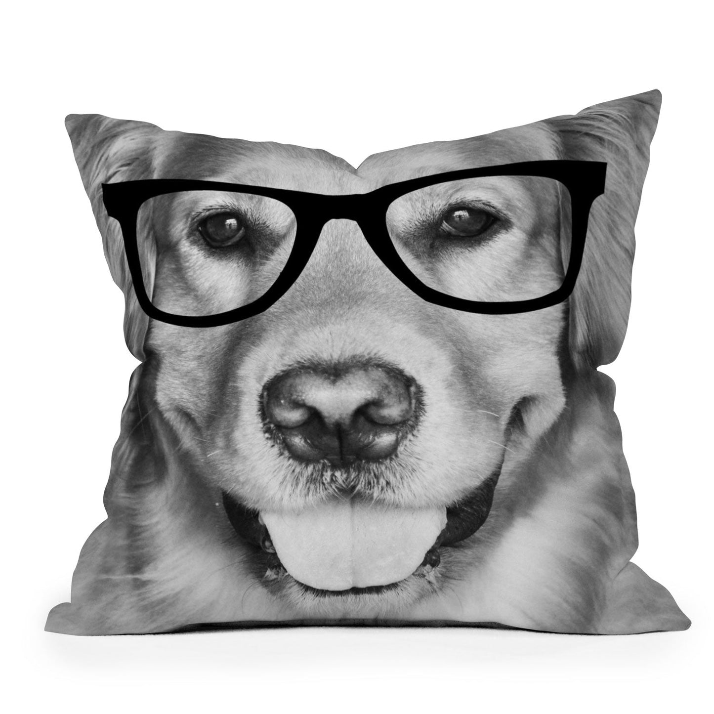 Allyson Johnson Hippest Dog Throw Pillow